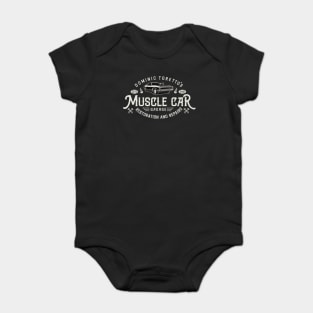 Toretto's Muscle Car Garage Baby Bodysuit